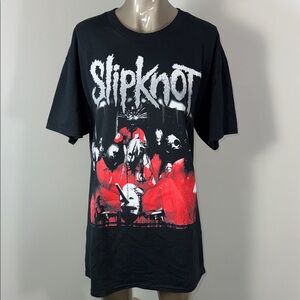 SlipKnot Band Rock Black Graphic T-Shirt NWOT